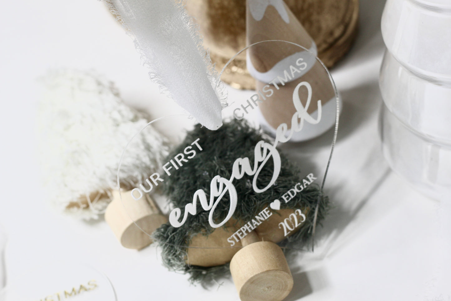 Wedding/Engagement Ornament