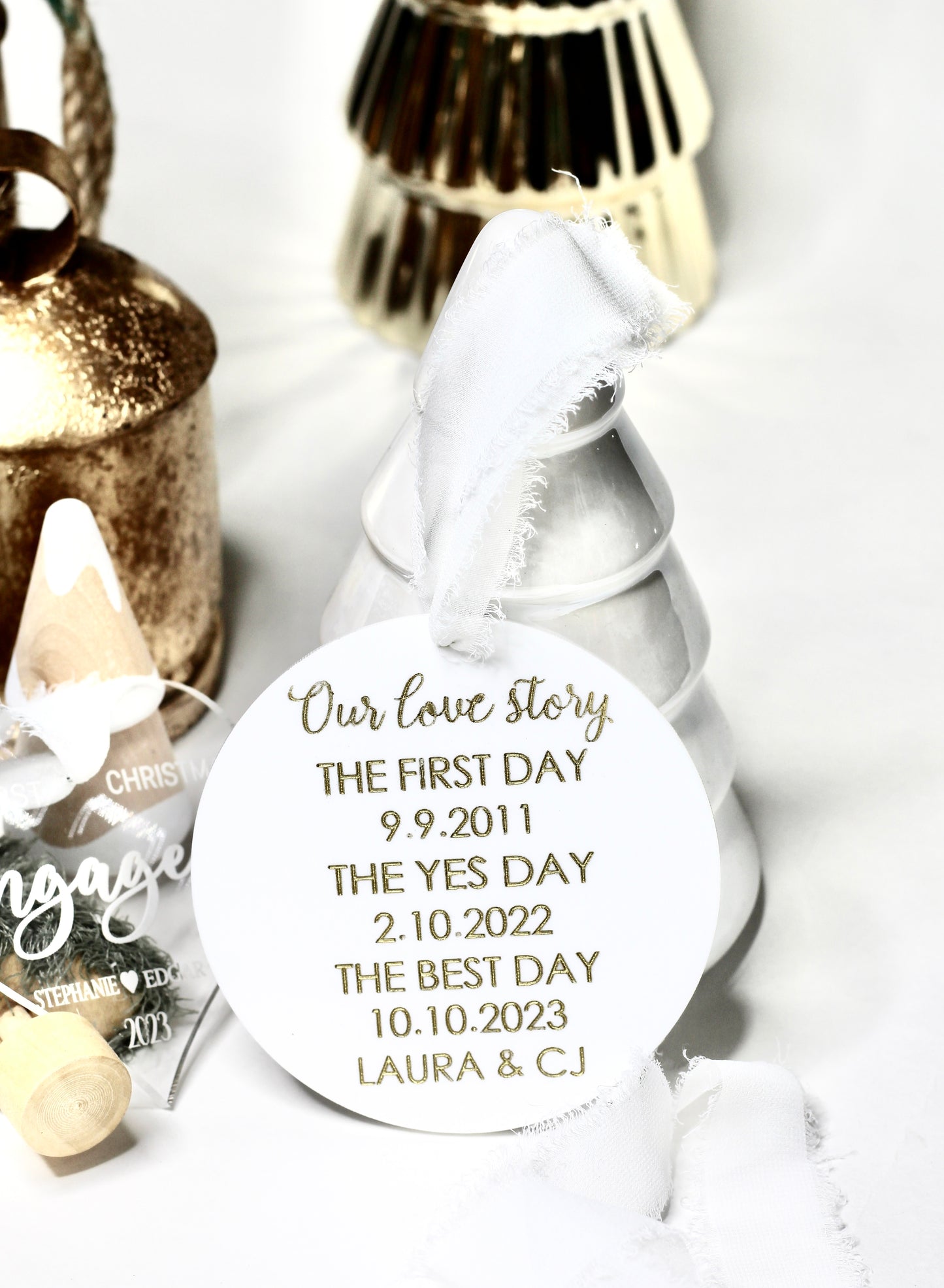 Wedding/Engagement Ornament