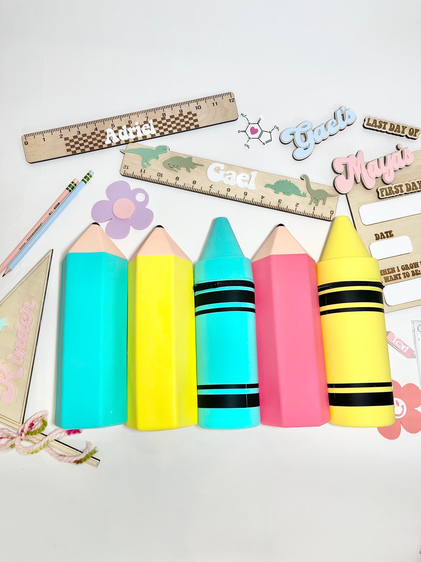 Personalized Silicone Pencil Pouch