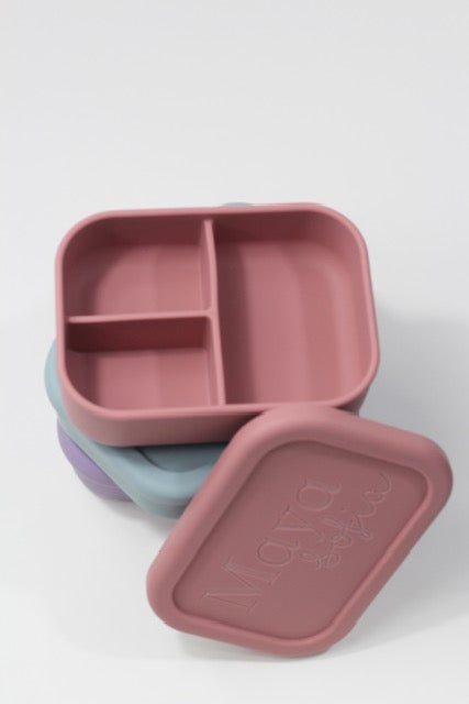 Personalized Silicone Lunch Box Reusable for School/Work