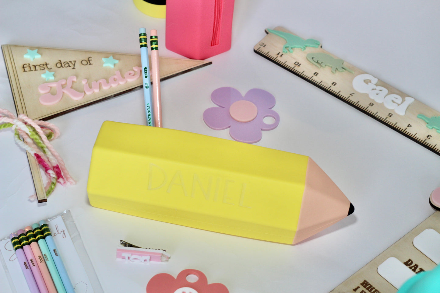 Personalized Silicone Pencil Pouch