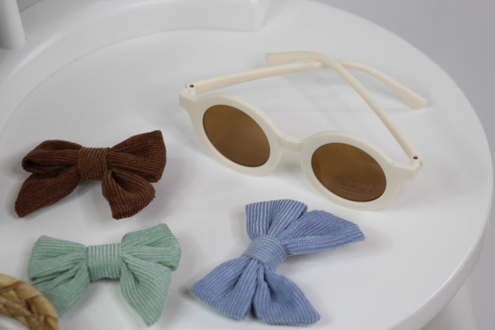 Corduroy Bow Clips