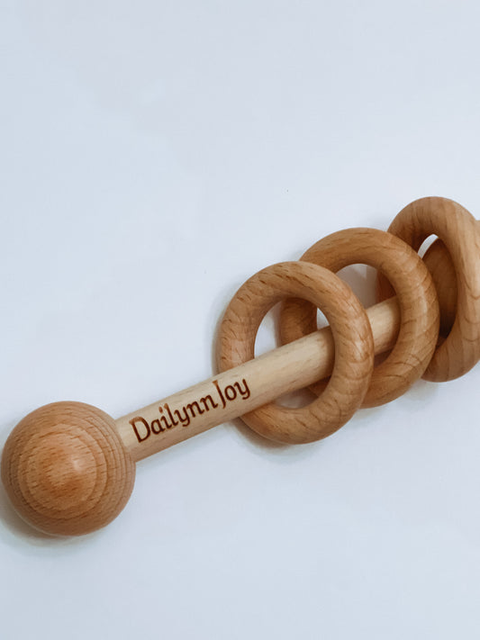 The Wooden Babe Rattle