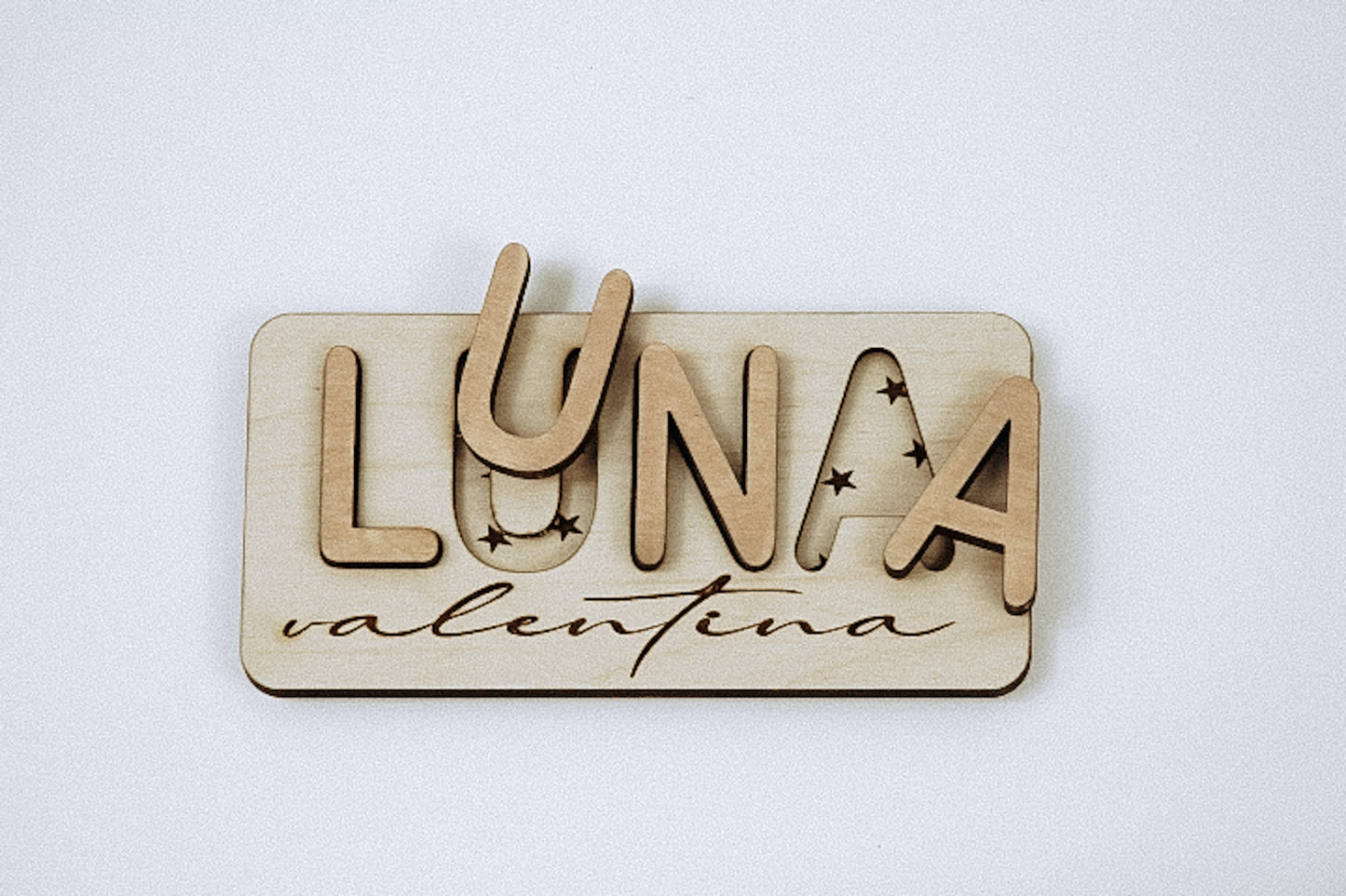 Wooden Name Puzzles