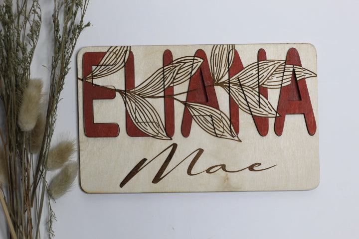 Wooden Name Puzzles