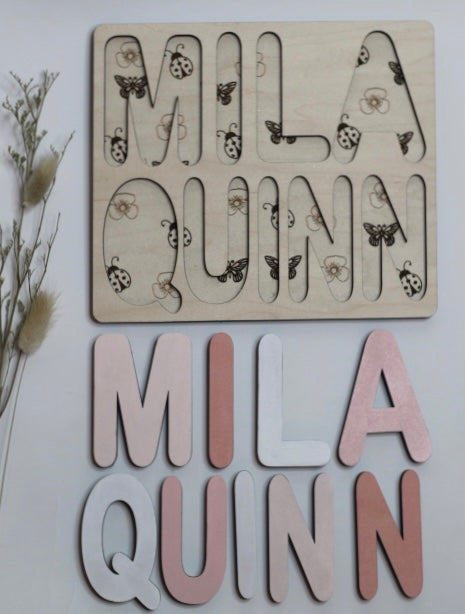 Wooden Name Puzzles