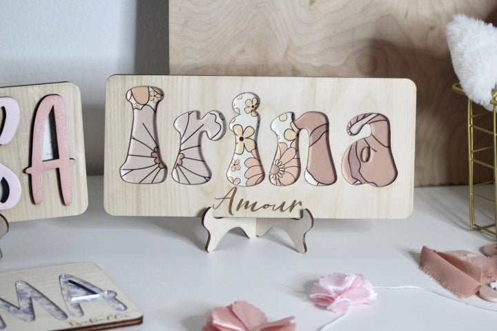 Wooden Name Puzzles