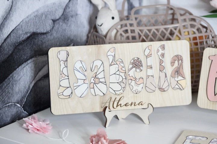 Wooden Name Puzzles