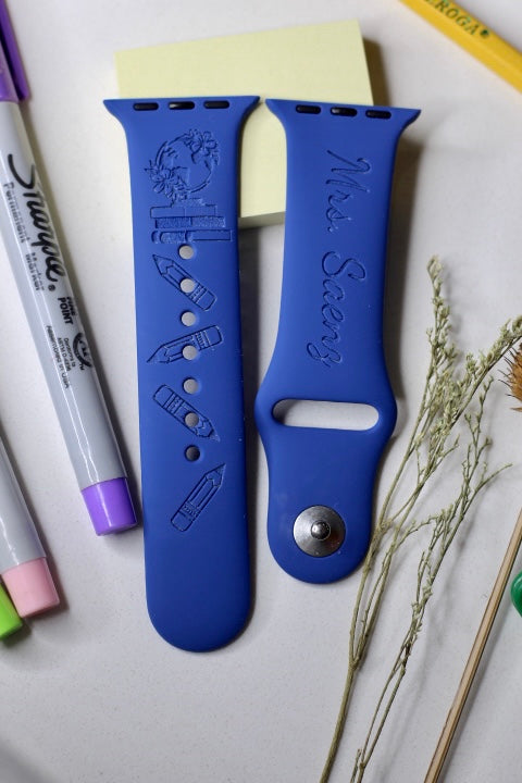 Personalized Silicone Straps