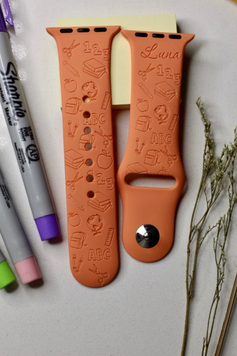 Personalized Silicone Straps